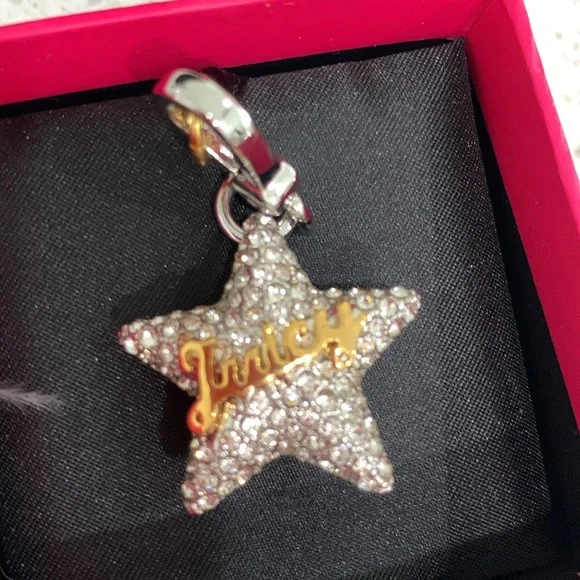 BNWT✨Juicy Couture pave star charm⭐️💎 - Picture 4 of 4
